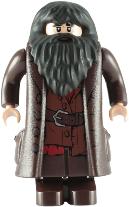 Lego Rubeus Hagrid Minifigure - Lego Harry Potter: Rubeus Hagrid Minifigure (700x700), Png Download