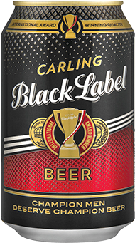 Carling Black Label - Carling Black Label Beer (600x500), Png Download
