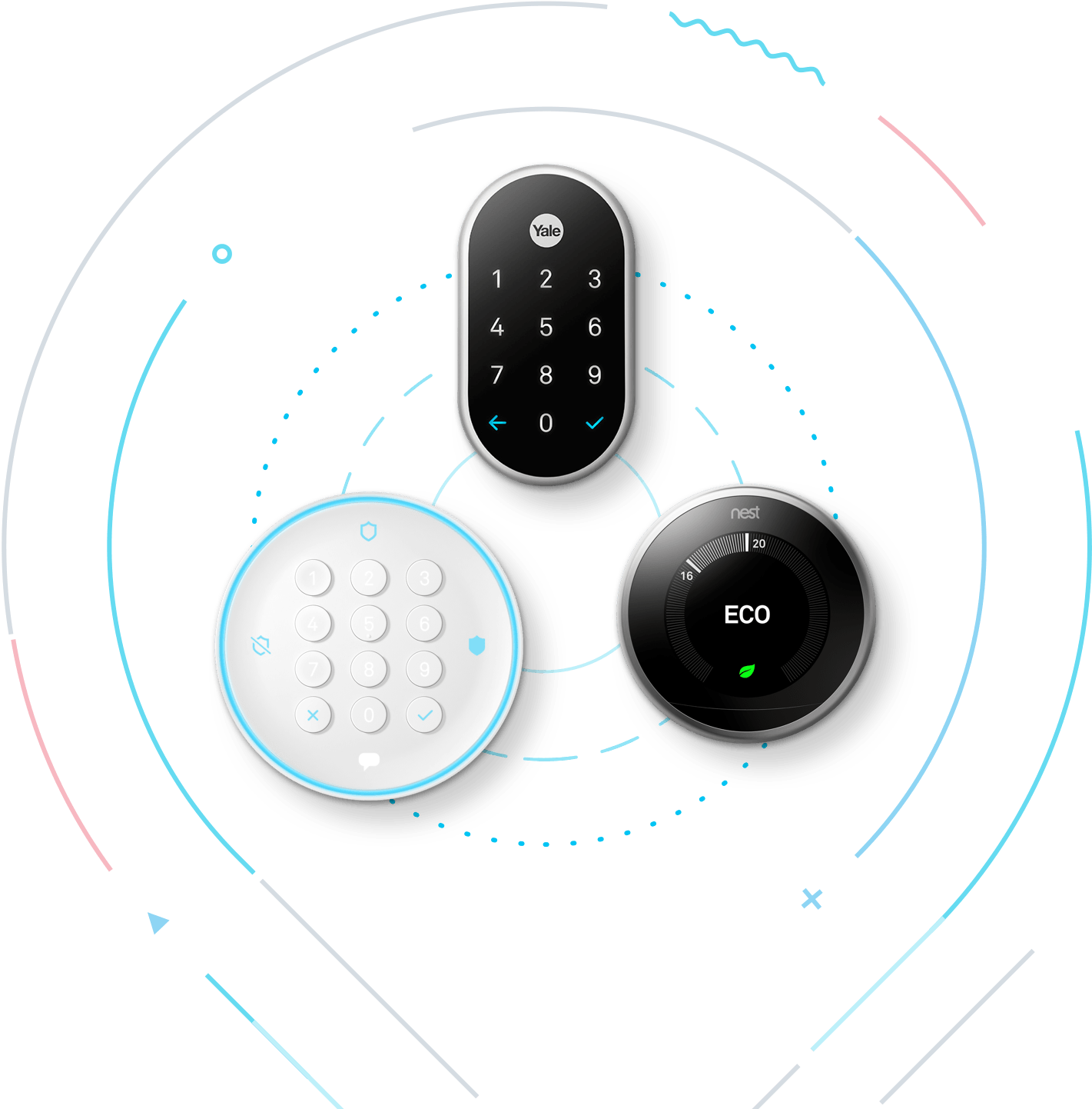 Built By Nest - Nest Labs (1460x1460), Png Download