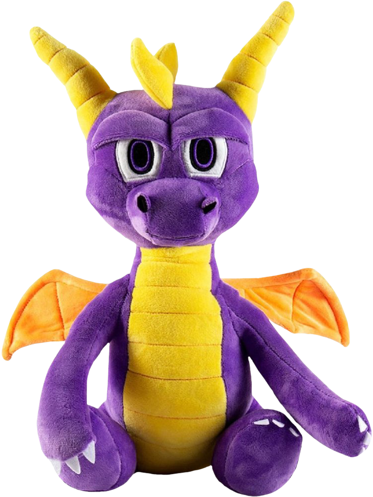 Kidrobot Hugme Spyro The Dragon Plush Toy (751x1000), Png Download