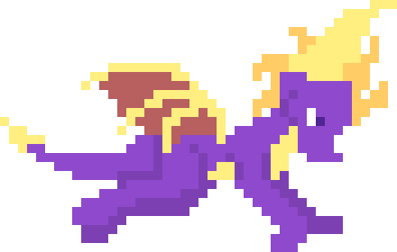 Spyro Charging - Spyro (440x280), Png Download