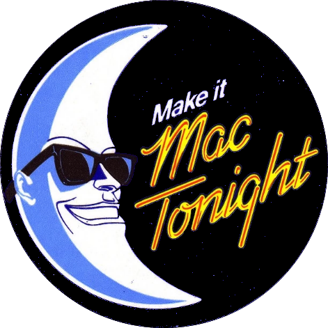 Moonman - Make It Mac Tonight (471x471), Png Download