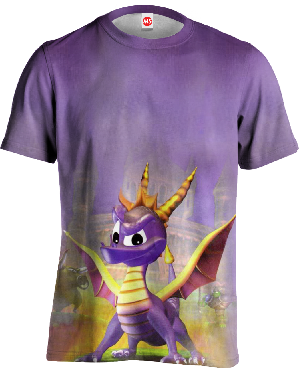 Spyro Tee (1046x1290), Png Download