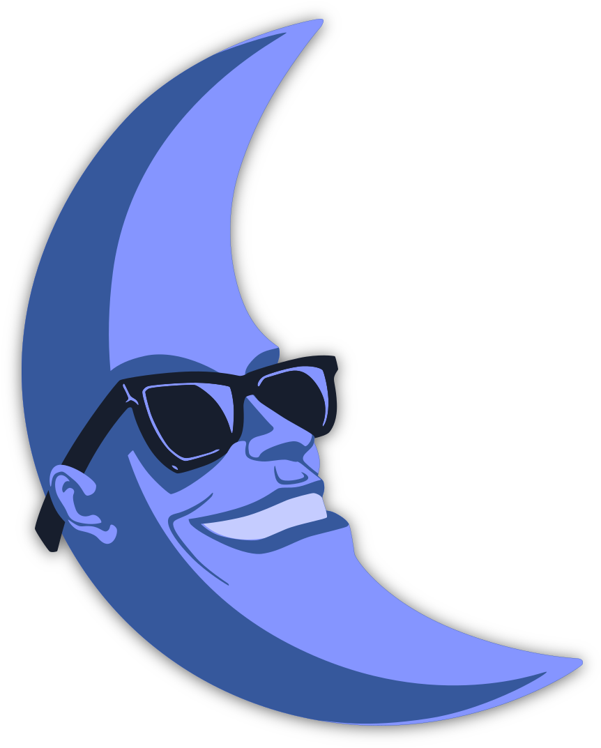 62041297 - Moonman Png (875x1090), Png Download