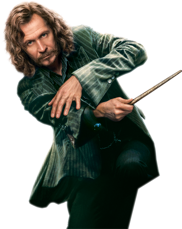 Pin Character Sirius Black On Tumblr On Pinterest - Sirius Black With Wand (610x768), Png Download