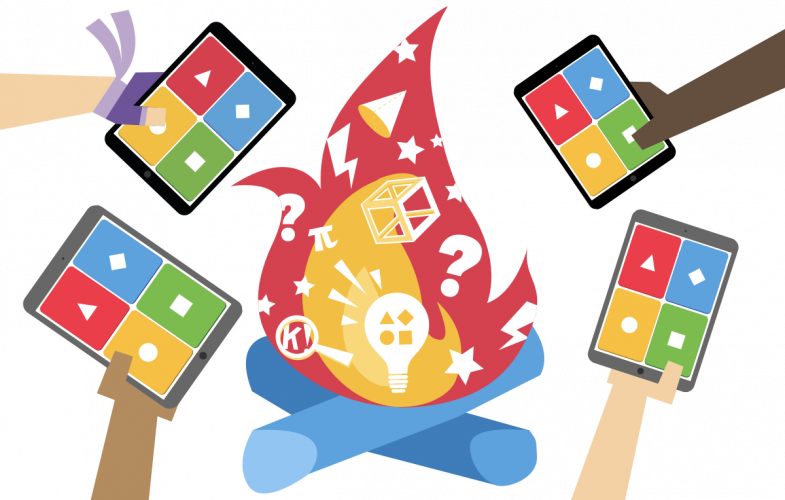 Quiz Creation Can Also Be Done By Students Which Helps - Kahoot Clipart (785x500), Png Download