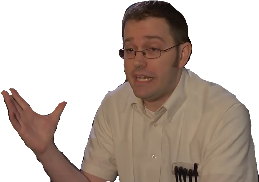 I Hate This Game - Angry Video Game Nerd Png (1055x749), Png Download