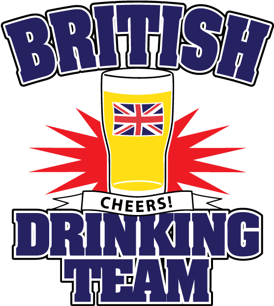 Clip Art British Drinking Team Cheers Beer Glass Pint - Australian Drinking Team - Cheers Australia Flag Juniors (670x731), Png Download