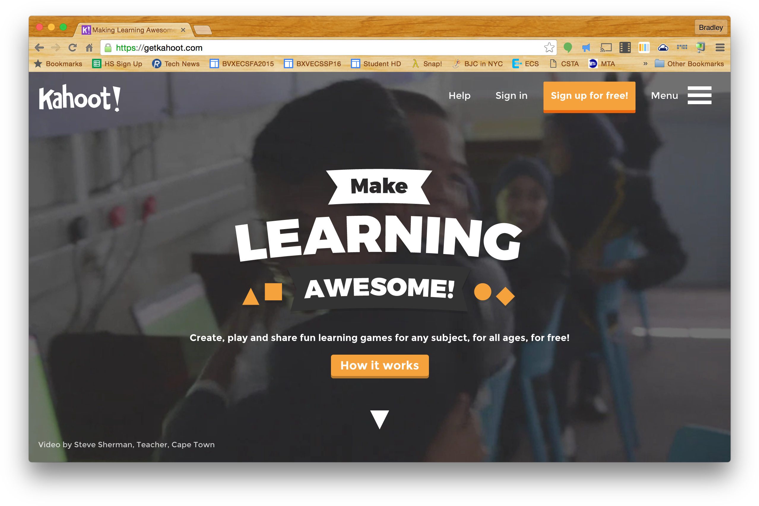 Screen Shot 2016 02 26 At - Kahoot! (2588x1728), Png Download