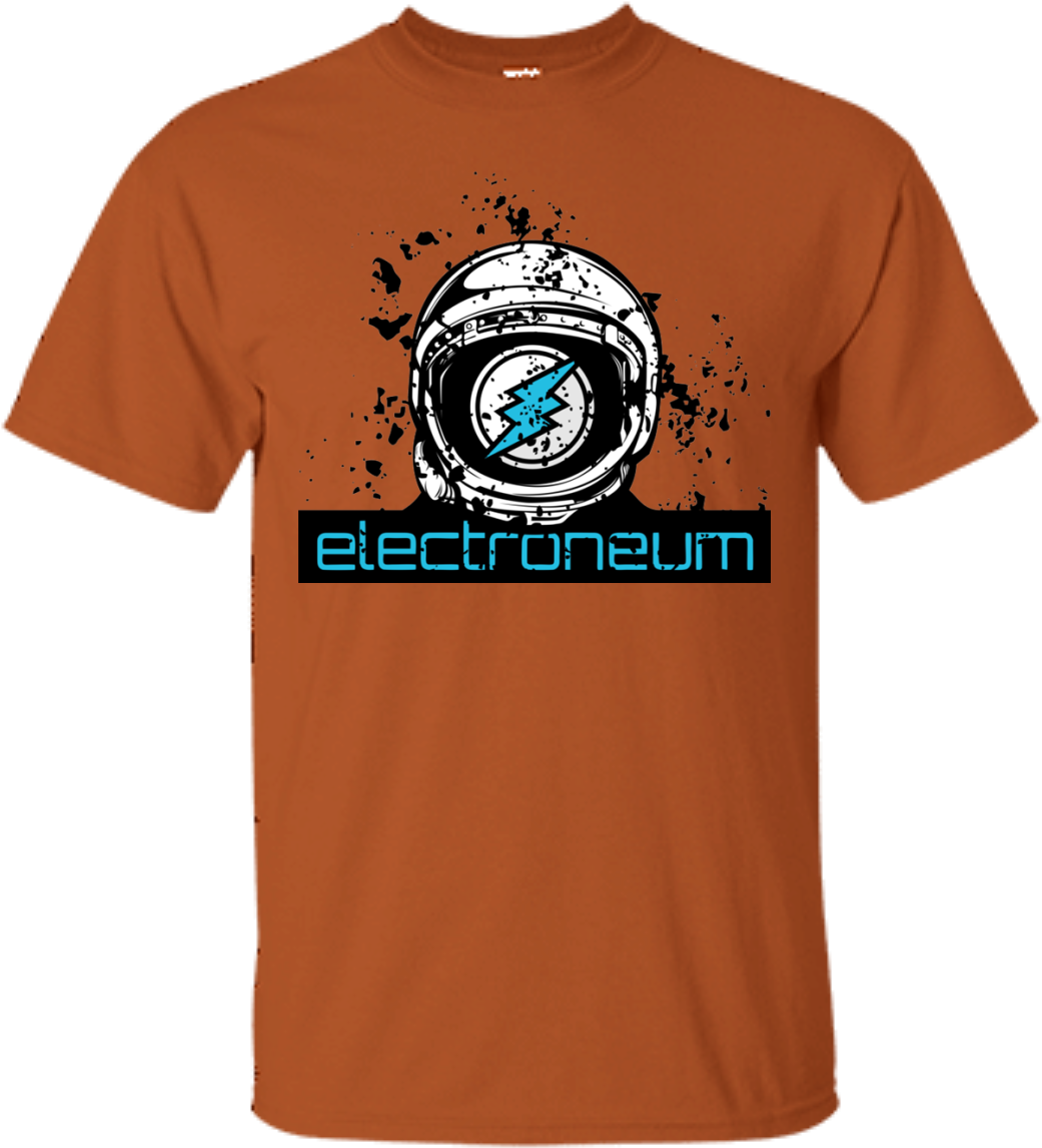 Electroneum T Shirt Moon Man - T-shirt (1155x1155), Png Download