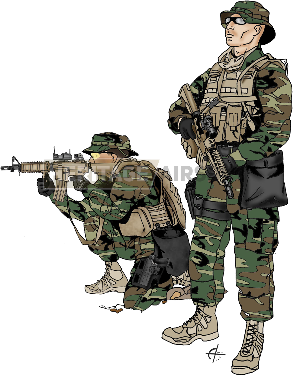 Navy Seal Loadout - Navy Seal Airsoft (1038x1467), Png Download