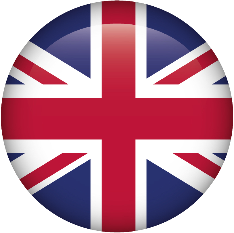 Uk-flag - British Flag Circle Icon (850x850), Png Download