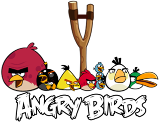Angry Birds Is An Easy To Learn Game That Has Mesmerised - Angry Birds Slingshot (600x300), Png Download