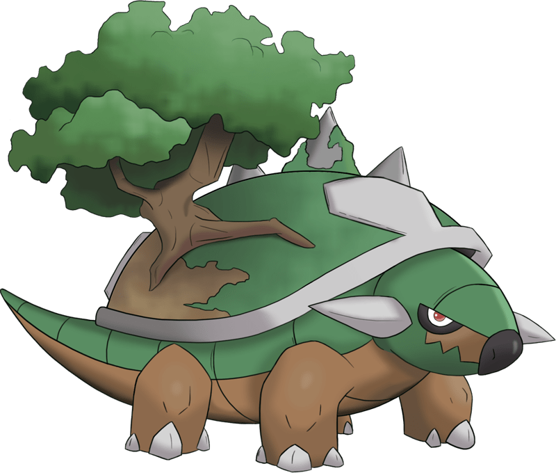 Pokemon Torterra (800x680), Png Download