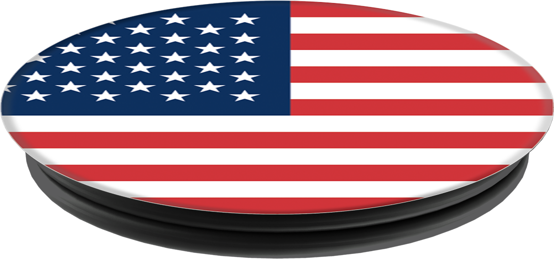American Flag Popsocket Phone Grip American Flag Popsocket - Mad Haters Of America (1200x1231), Png Download