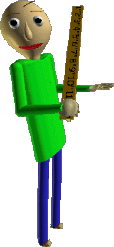 Baldi - Super Smash Bros Baldi (275x540), Png Download