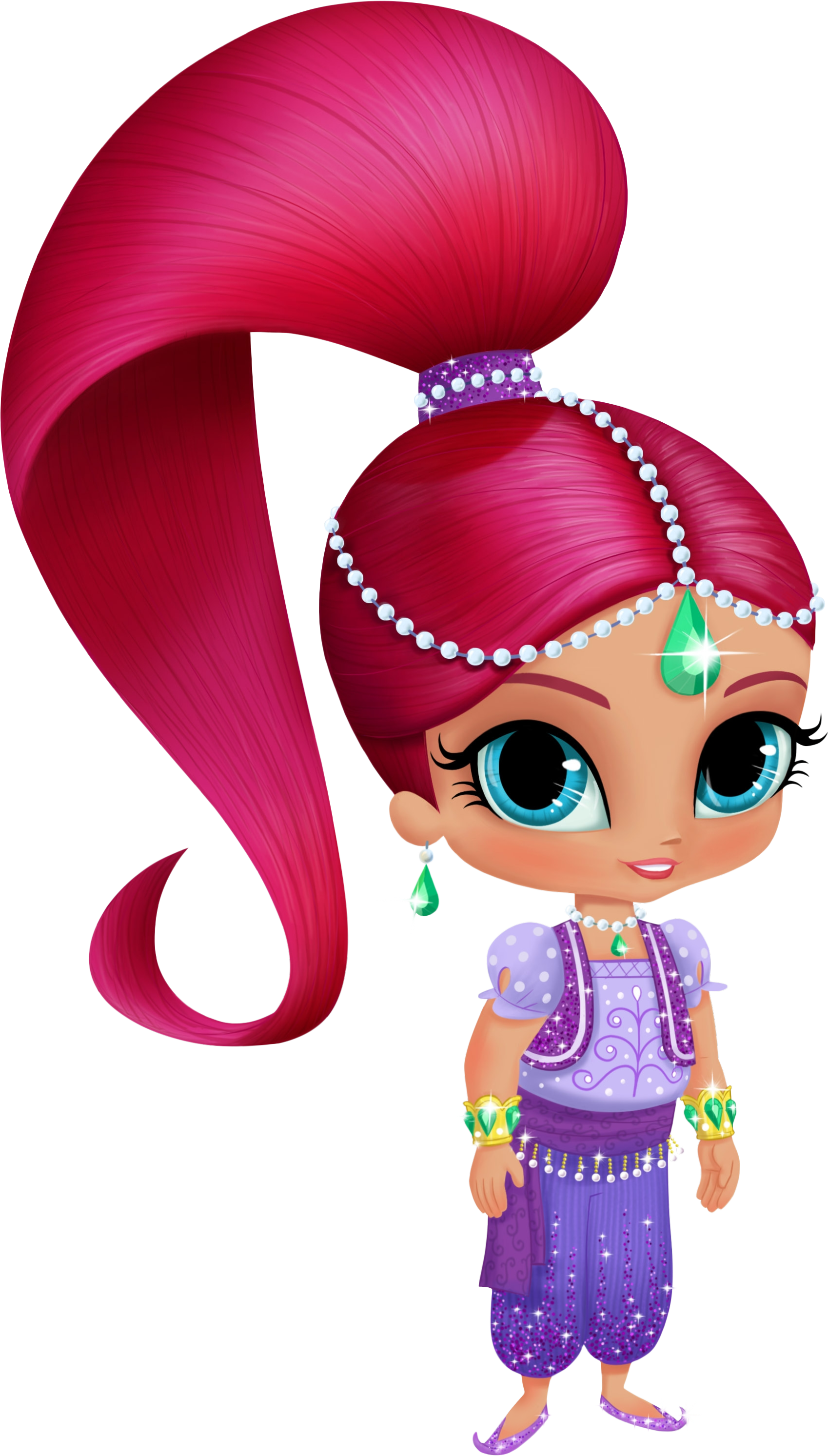 Shimmer And Shine Shimmer (1721x3000), Png Download