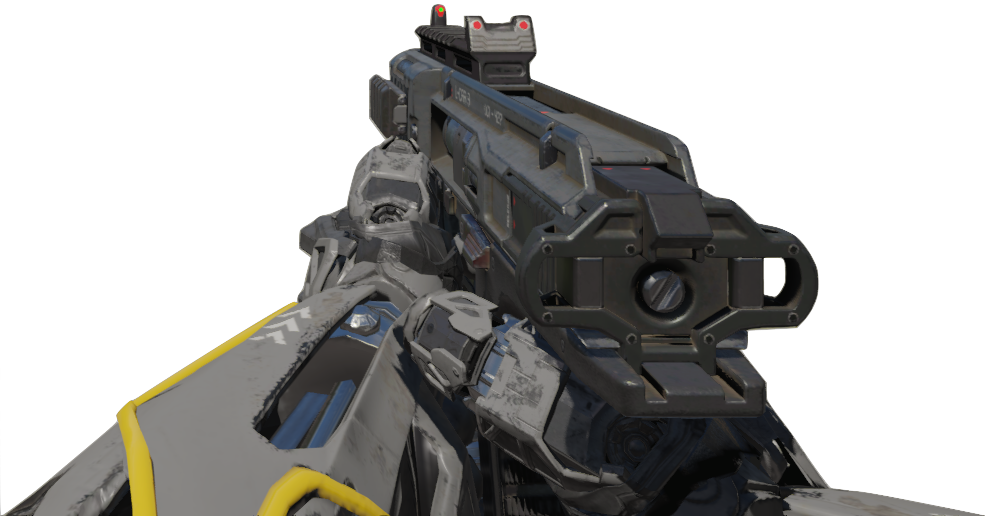 L-car 9 First Person Bo3 - First Person Gun Transparent (985x516), Png Download