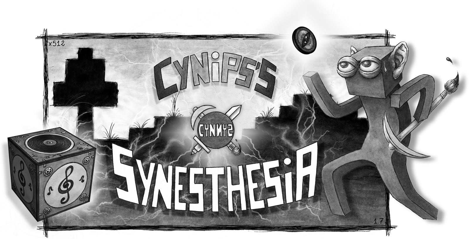 [x512 - 1 - 7] - Cynips's Synesthesia - - Resource - Minecraft (1600x815), Png Download