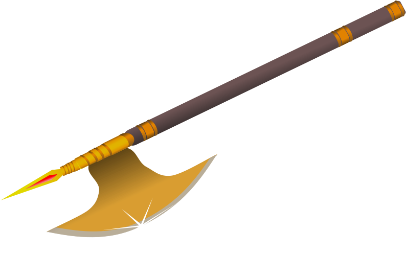 How To Set Use Ancient Axe Clipart (900x732), Png Download