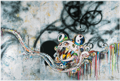 727999 By Murakami - Buy Takashi Murakami Print (500x500), Png Download