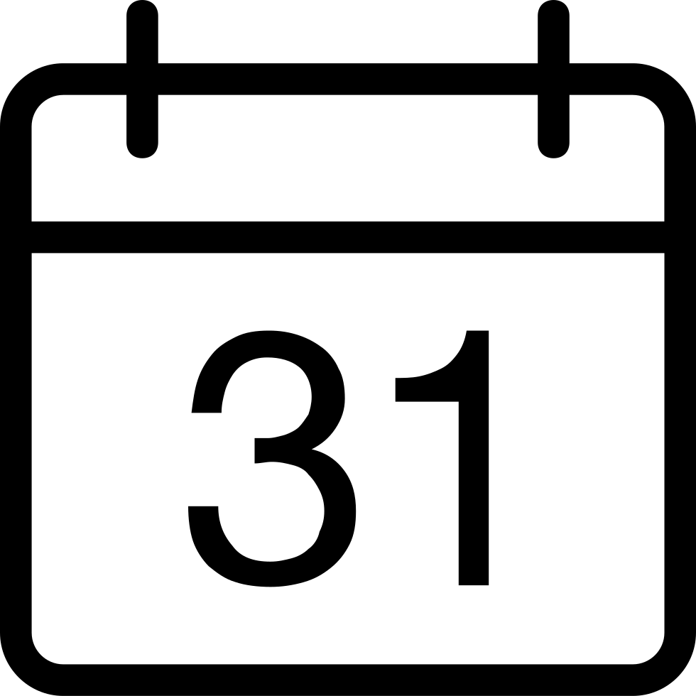 Calendar Comments - Calendar Line Icon Png (980x980), Png Download