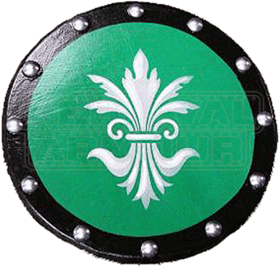 Wooden Fleur De Lis Shield - Emblem (550x550), Png Download