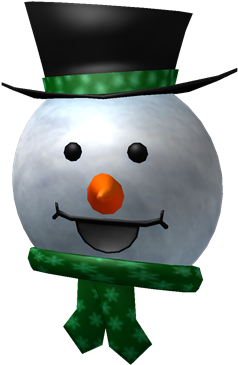 Wall Snowman - Cartoon (420x420), Png Download