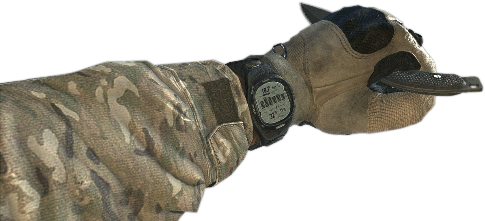 Call Of Duty Mw 2 Tactical Gloves (1746x851), Png Download