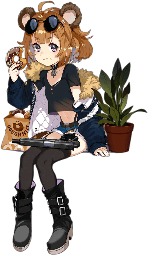 Grizzly Mkv Costume2 - Grizzly Mk V Girls Frontline (740x740), Png Download