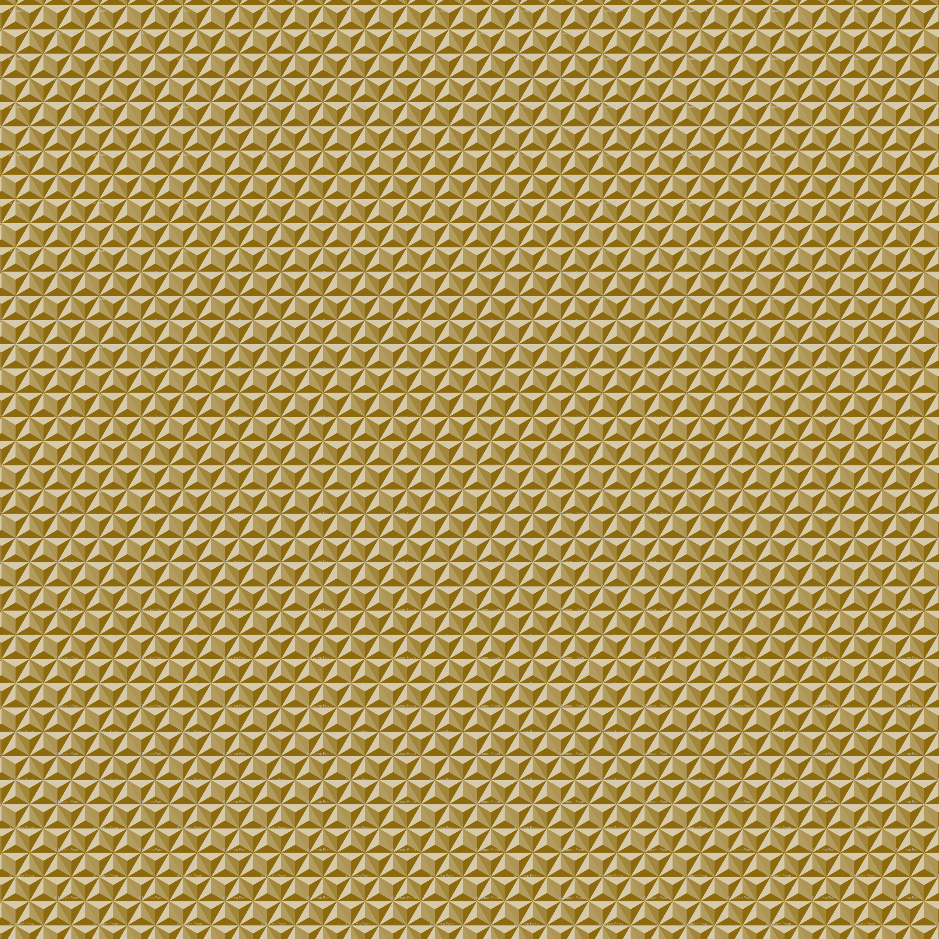 Hexadidnt Gold Spaceship Earth -01 Geodesic Sphere - Disney World, Epcot (470x403), Png Download