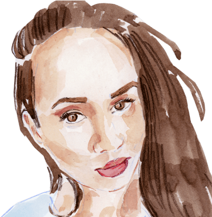 "she Was Just That Girl, That Pretty, Beautiful Girl - Visual Arts (440x440), Png Download