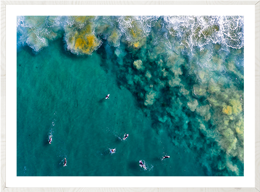 Aerial Photo Print, Queenscliff Beach, Sydney Frame - Picture Frame (600x600), Png Download