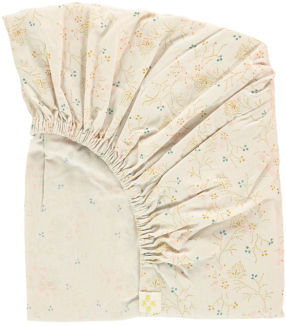 Home - Floral Fitted Sheet (1000x1000), Png Download