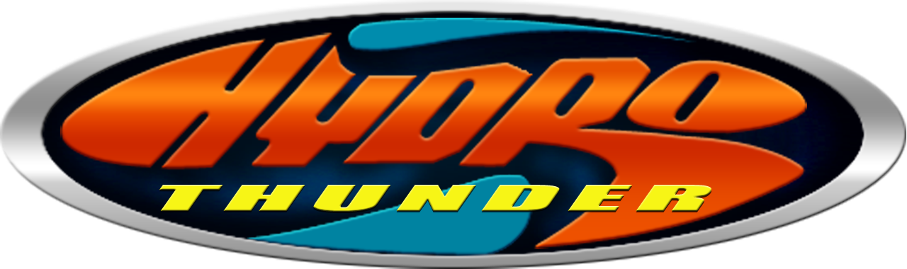 Hydro Thunder Hd Logo - Hydro Thunder Logo Png (1280x380), Png Download