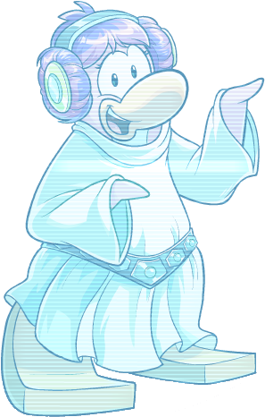 Leia Congratulations - Cartoon (394x480), Png Download