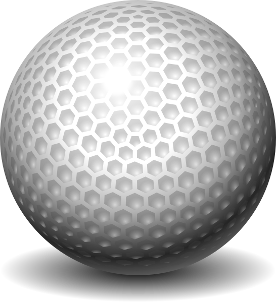Sports Balls Collection Includes - Golf Ball Shower Curtain (546x599), Png Download