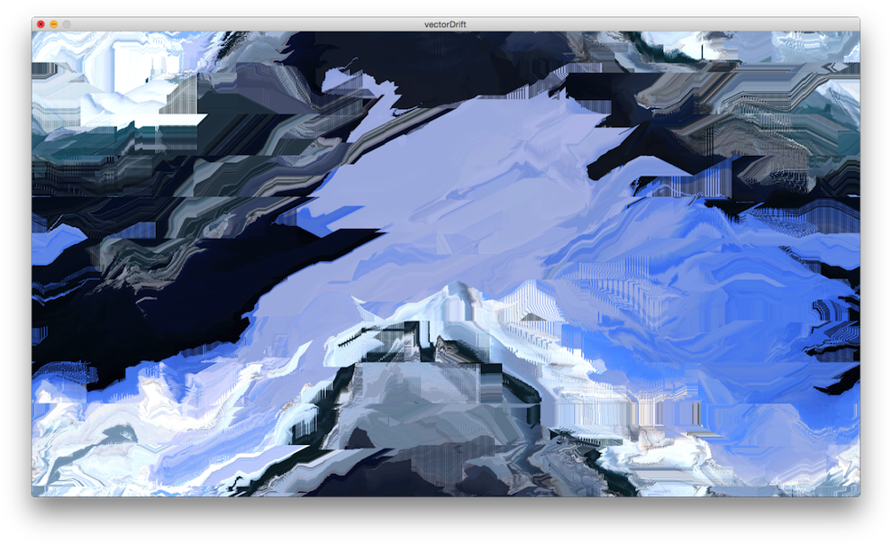 Phillip Stearns Glitches Meat For A Year-long Creative - Glacier (1000x613), Png Download