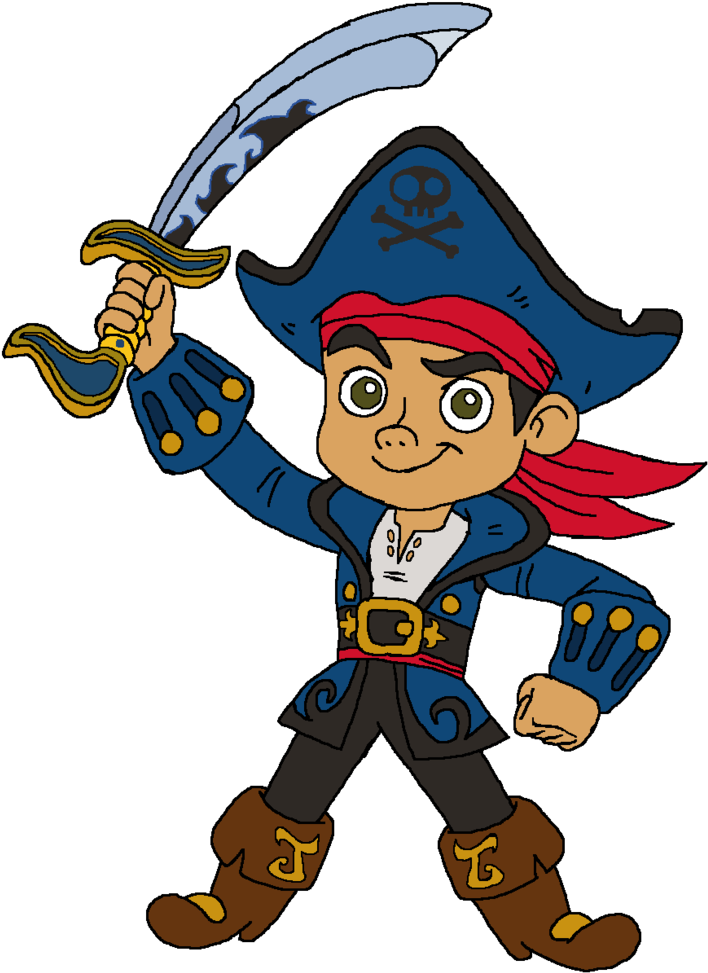 Captain Jake By Kingleonlionheart Pirate Boy, Pirate - Captain Jake And The Neverland Pirates (777x1028), Png Download