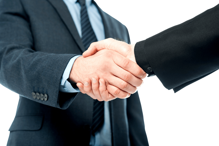 Free Png Business Handshake Png Images Transparent - Business Handshake Png (850x566), Png Download