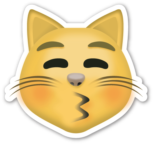 İlgili Resim - Emojis De Whatsapp Gato (525x492), Png Download