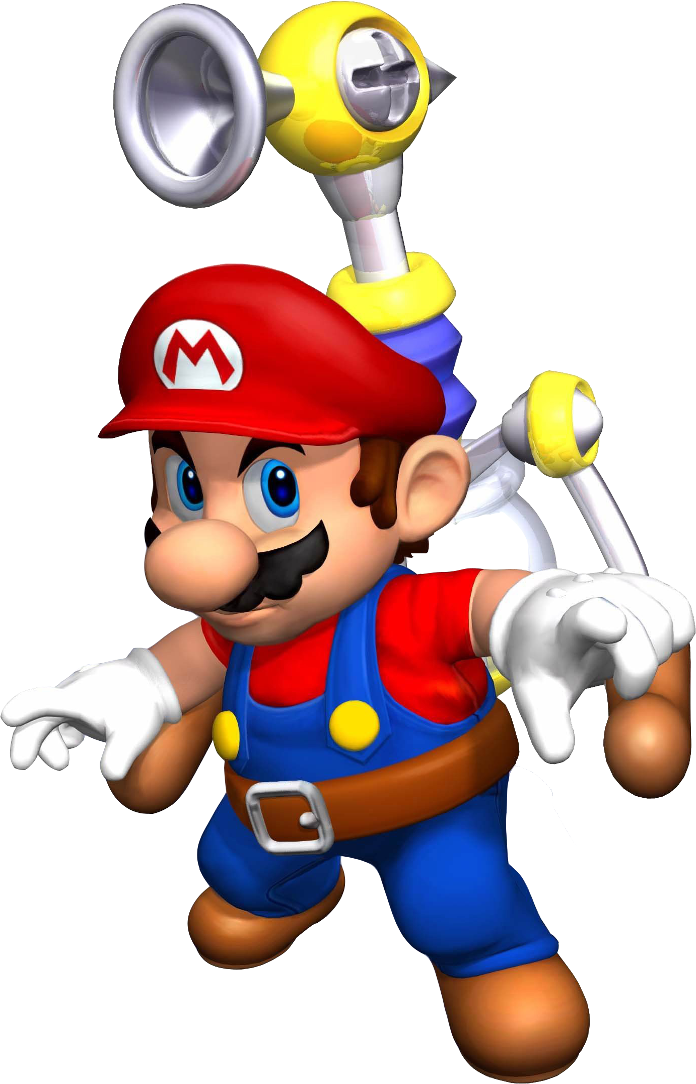 Mario Sms - Super Mario Sunshine Mario (1428x2171), Png Download