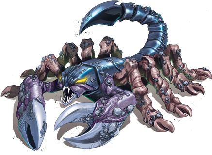 Giant Scorpion - Portable Network Graphics (452x330), Png Download