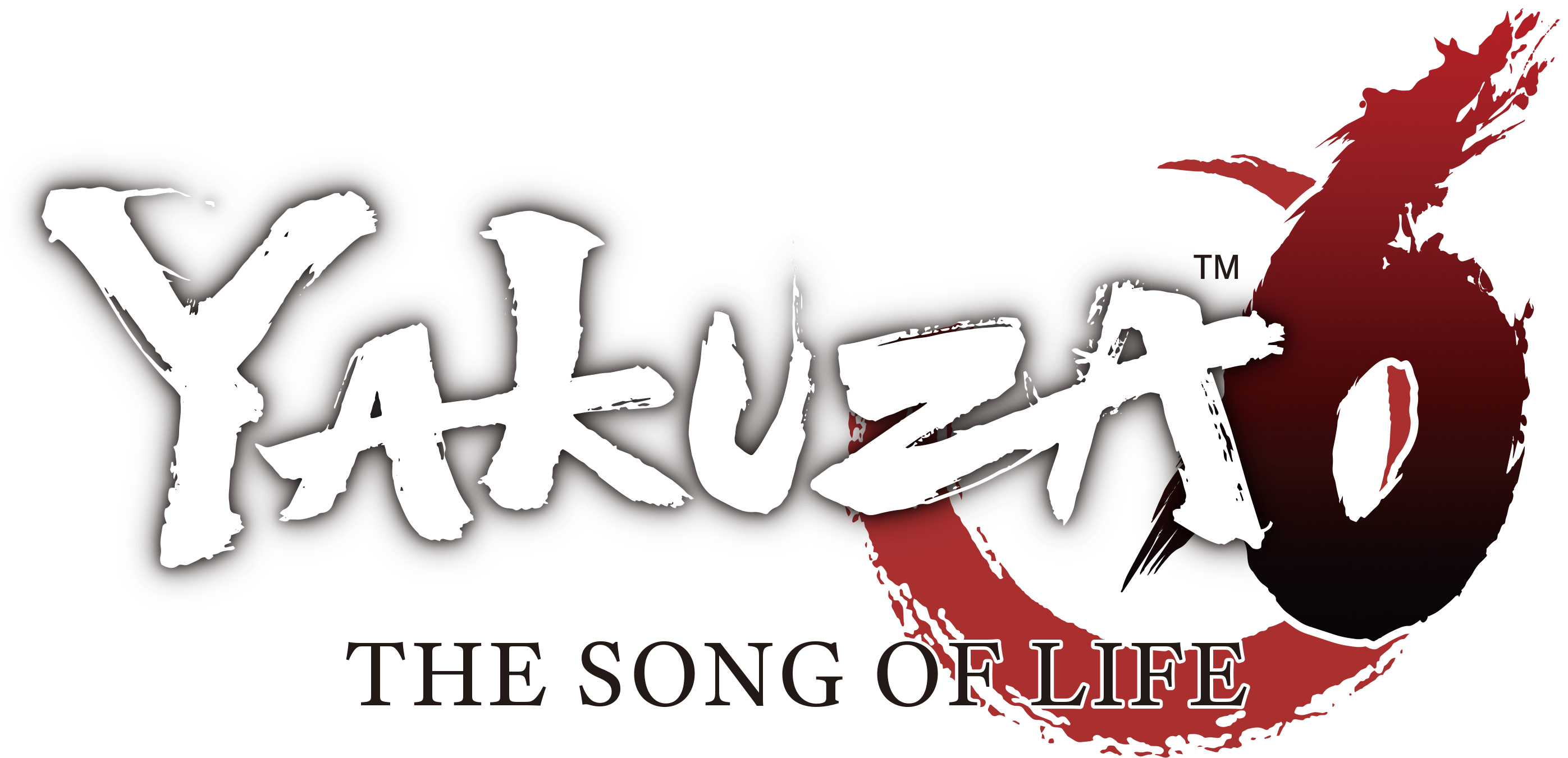 Yakuza6 Logo Wht Png 1502996813 - Yakuza 6: The Song Of Life Launch Edition [ps4 Game] (2880x2000), Png Download