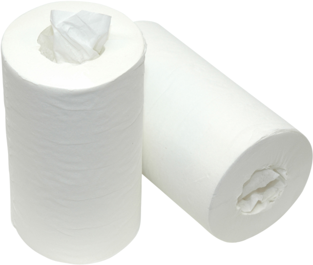 Qleaniq® Cleaning Paper, 1-ply, - Papier À Usage Unique (640x640), Png Download