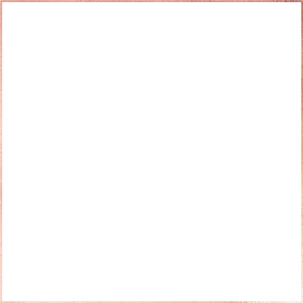 Rose Gold Frame 700w - Paper (1080x1080), Png Download