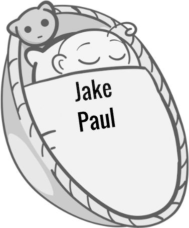Jake Paul Sleeping Baby (480x458), Png Download