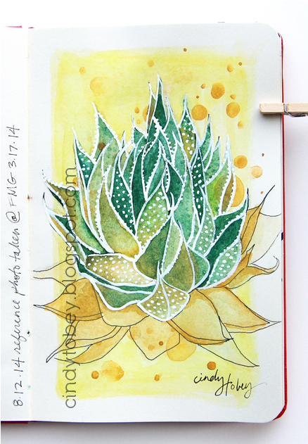 Happy Little Studio - Agave (630x630), Png Download