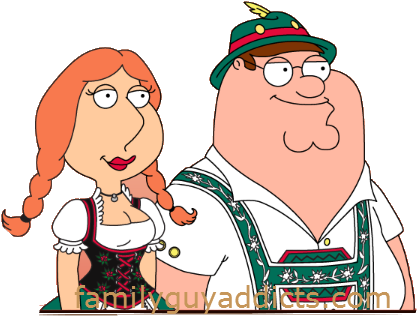 Septemberfest Peter & Lois - Peter And Lois Png (438x338), Png Download