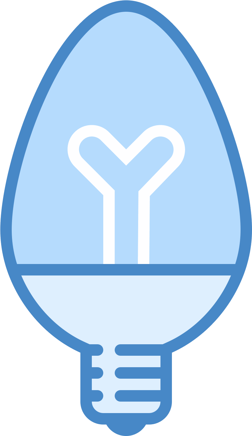 Żarówka Żwiecowa Płaska Icon - Icon (1600x1600), Png Download